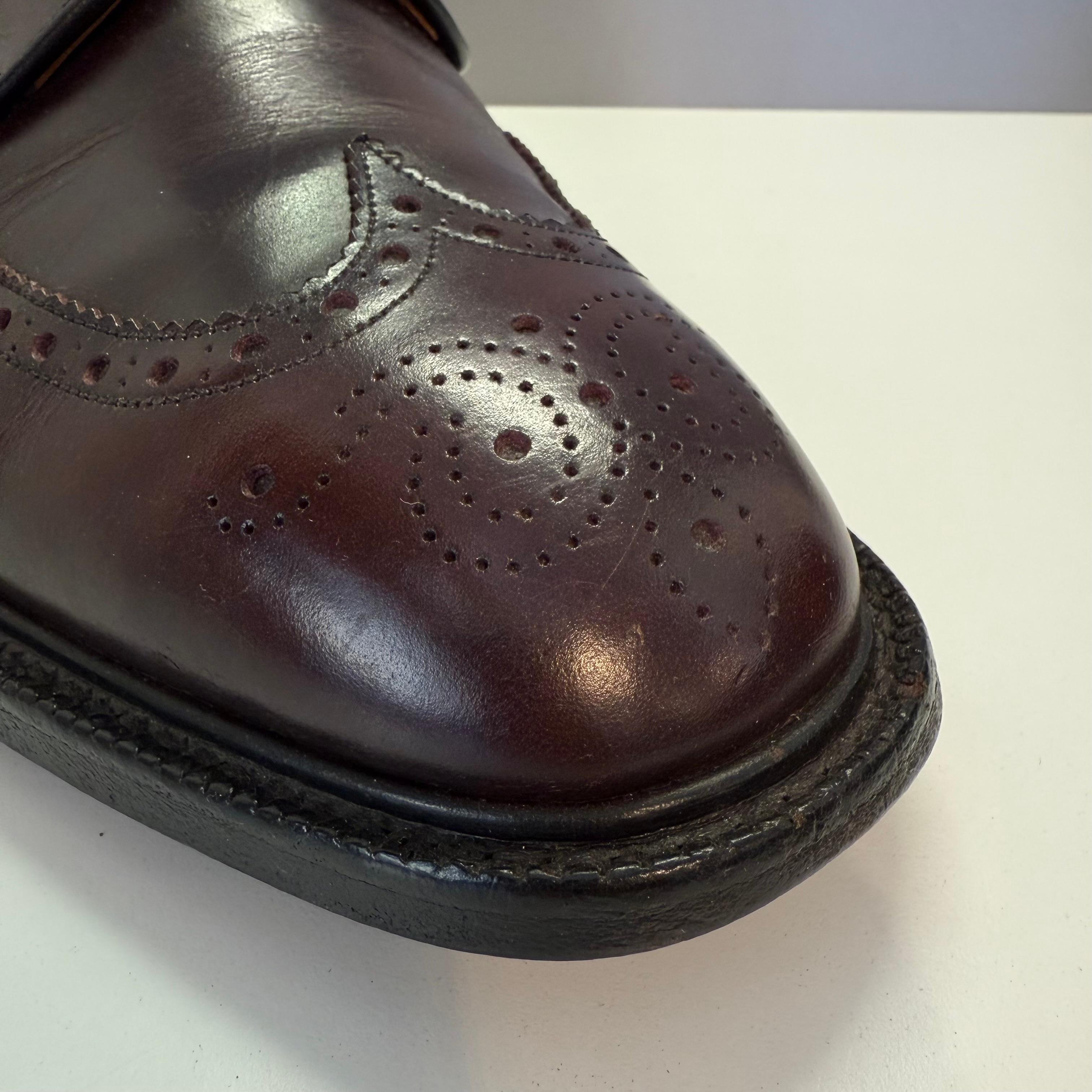 Zapatos derby Church's Grafton burdeos 8,5 (IT 42,5) Negro en venta