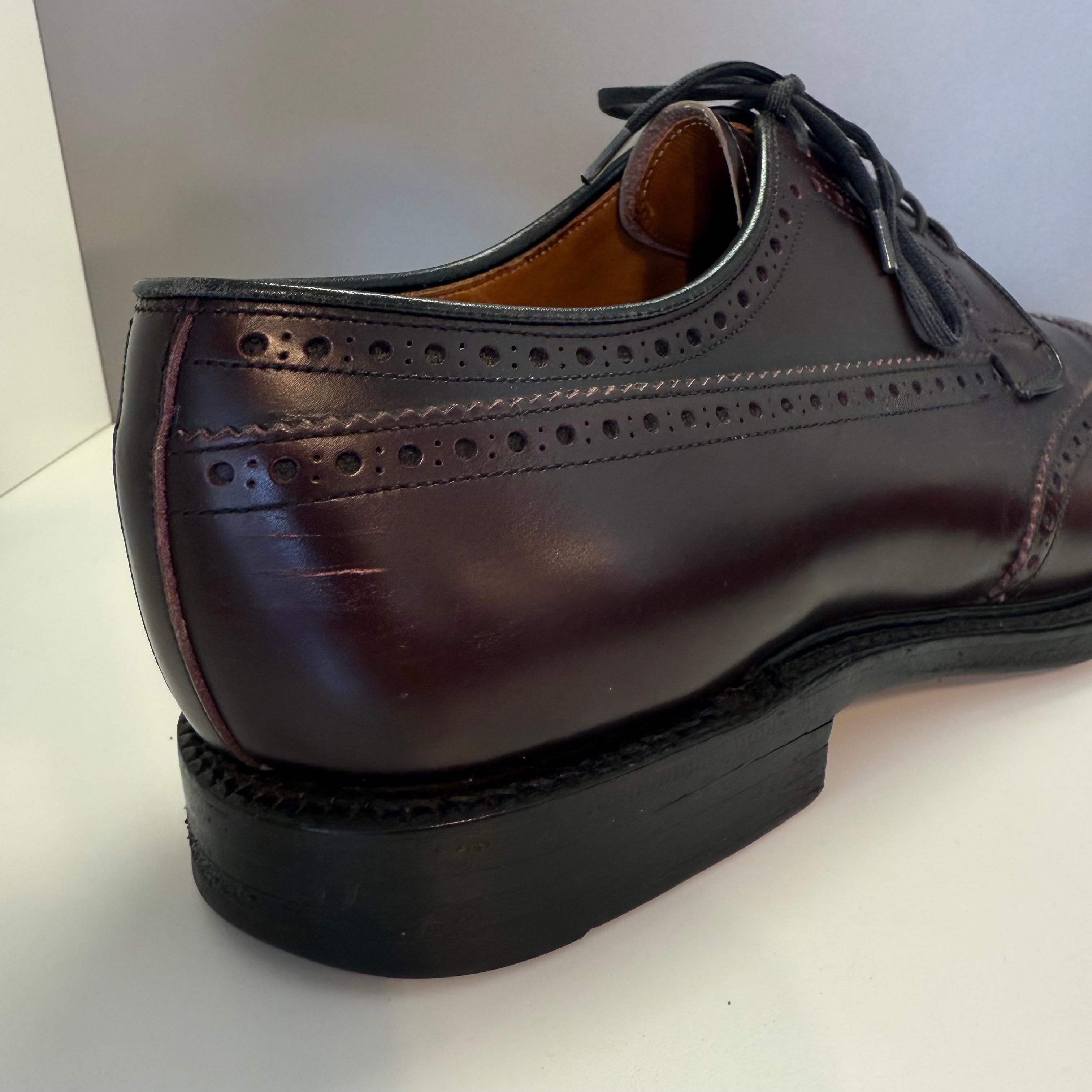 Zapatos derby Church's Grafton burdeos 8,5 (IT 42,5) en venta 1