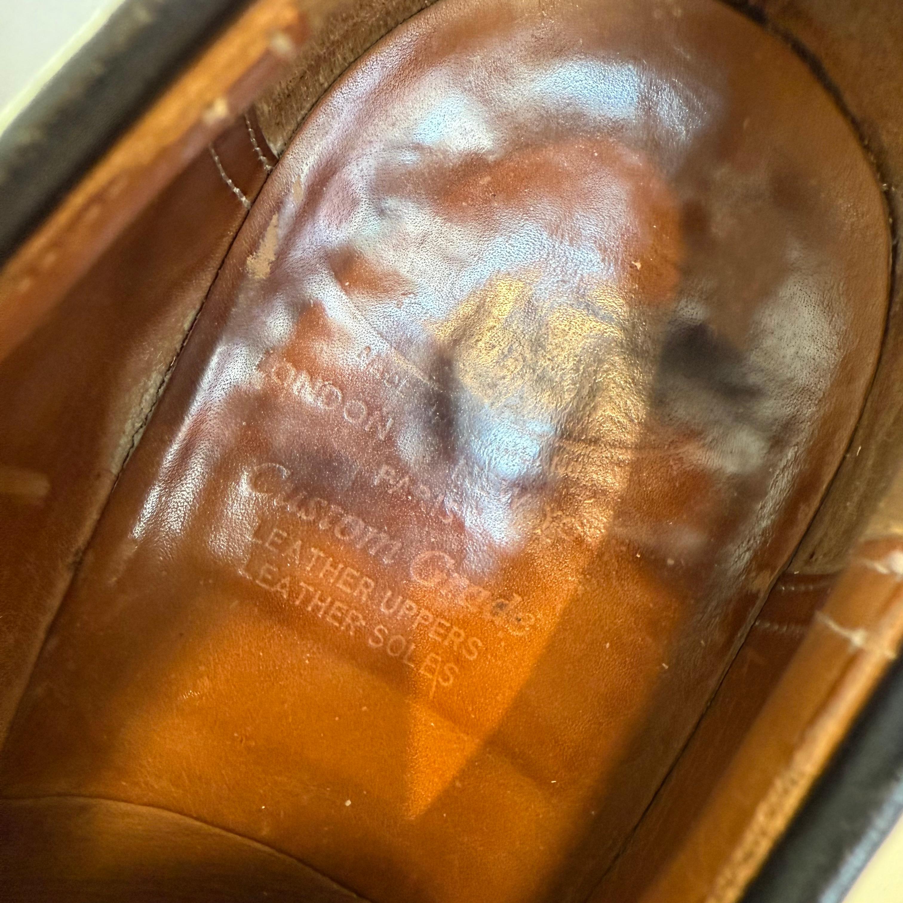 Zapatos derby Church's Grafton burdeos 8,5 (IT 42,5) en venta 2