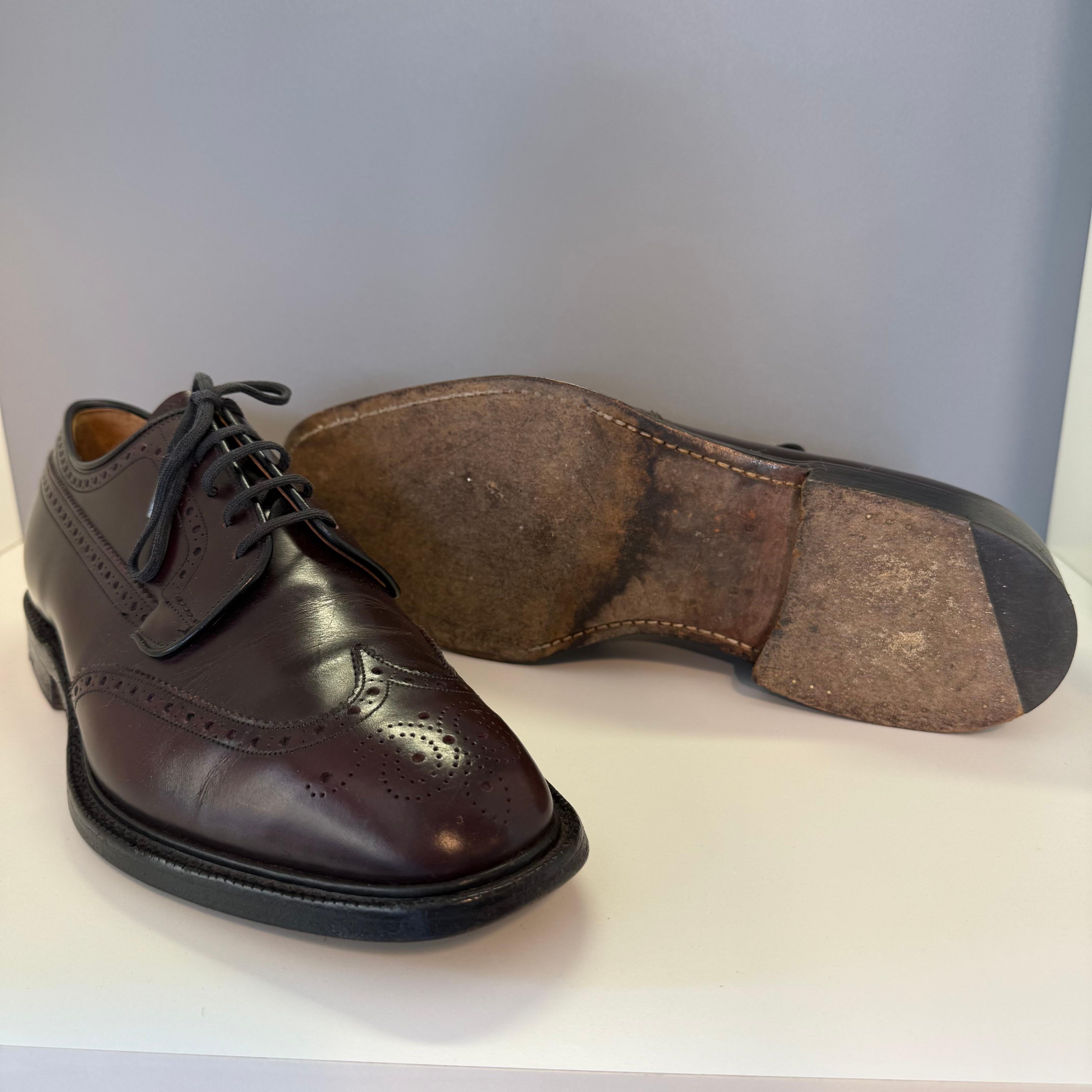 Zapatos derby Church's Grafton burdeos 8,5 (IT 42,5) en venta 4