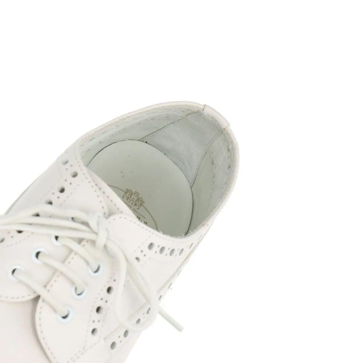 Zapatos Church's Alpargatas Keely Piel Perforada Blanco en venta 14