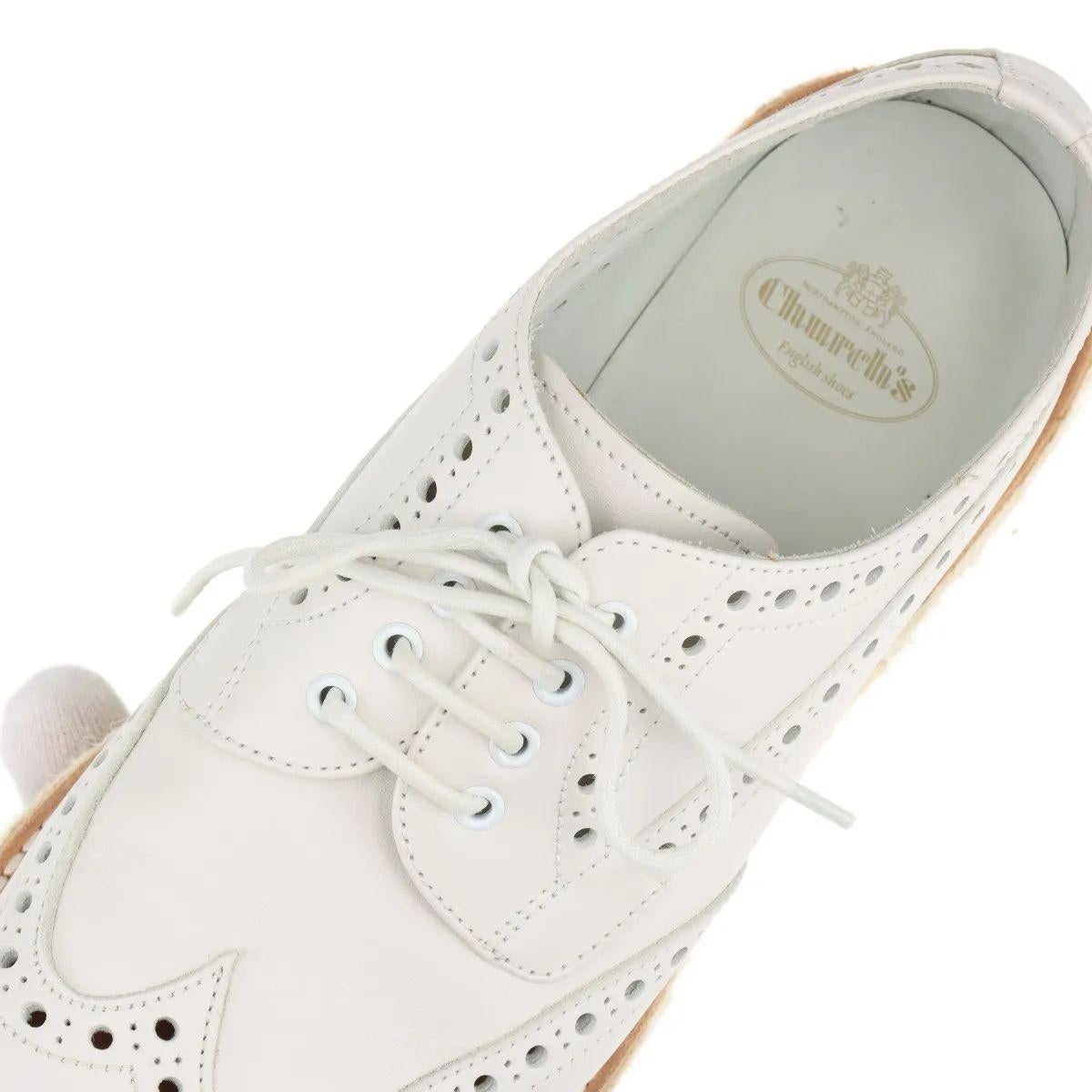 Zapatos Church's Alpargatas Keely Piel Perforada Blanco en venta 15