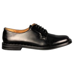 CHURCH'S Size 6 Black Wingtip Rebecca Lace Up Shoes