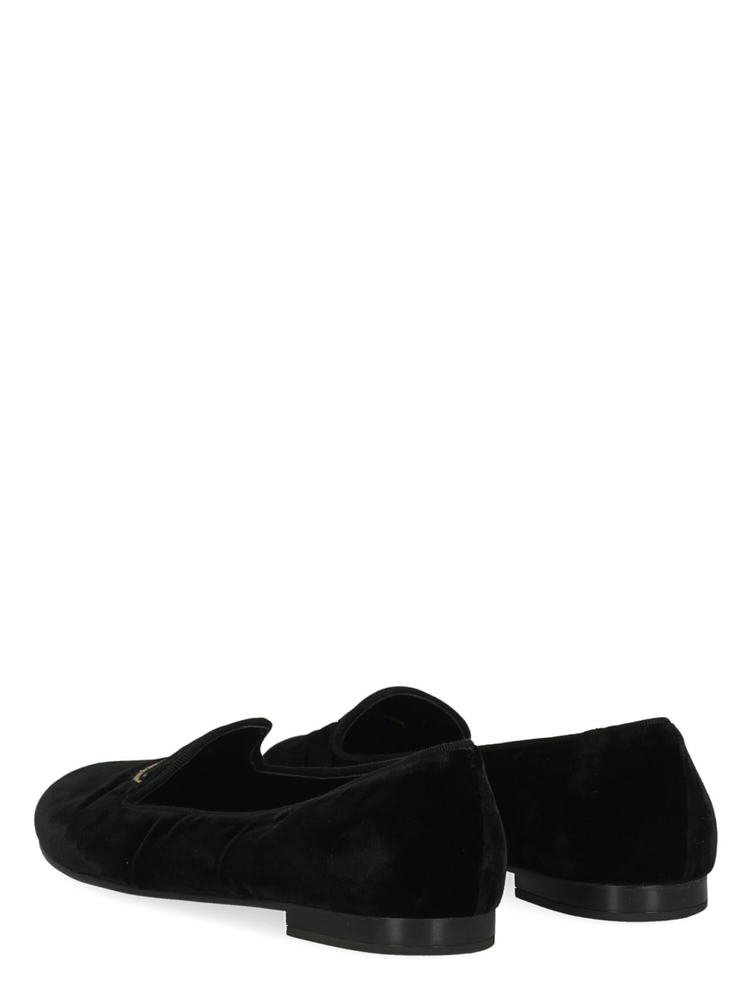 Church'S Women Ballet flats Black Fabric EU 36 In Good Condition For Sale In Milan, IT