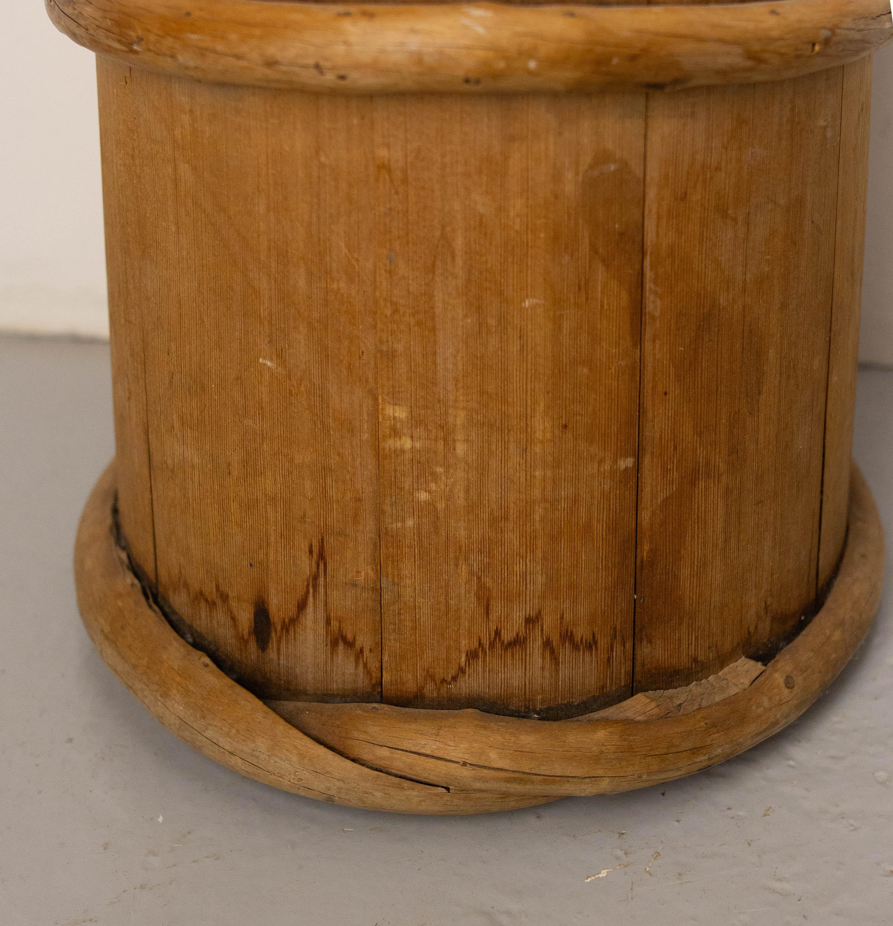 Churn, spruce, Sweden, late 18th century, 1797 For Sale 3
