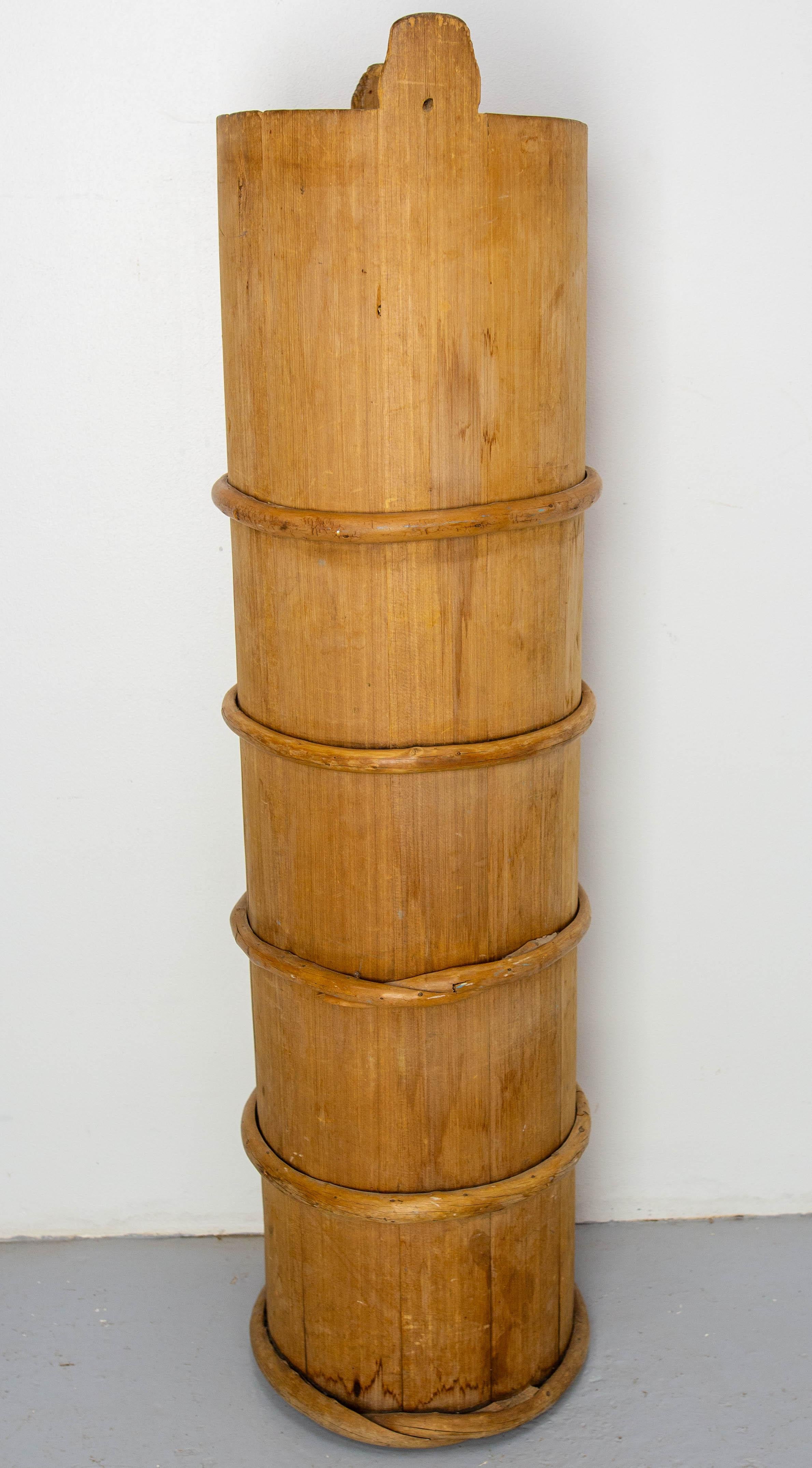 18th Century Churn, spruce, Sweden, late 18th century, 1797 For Sale