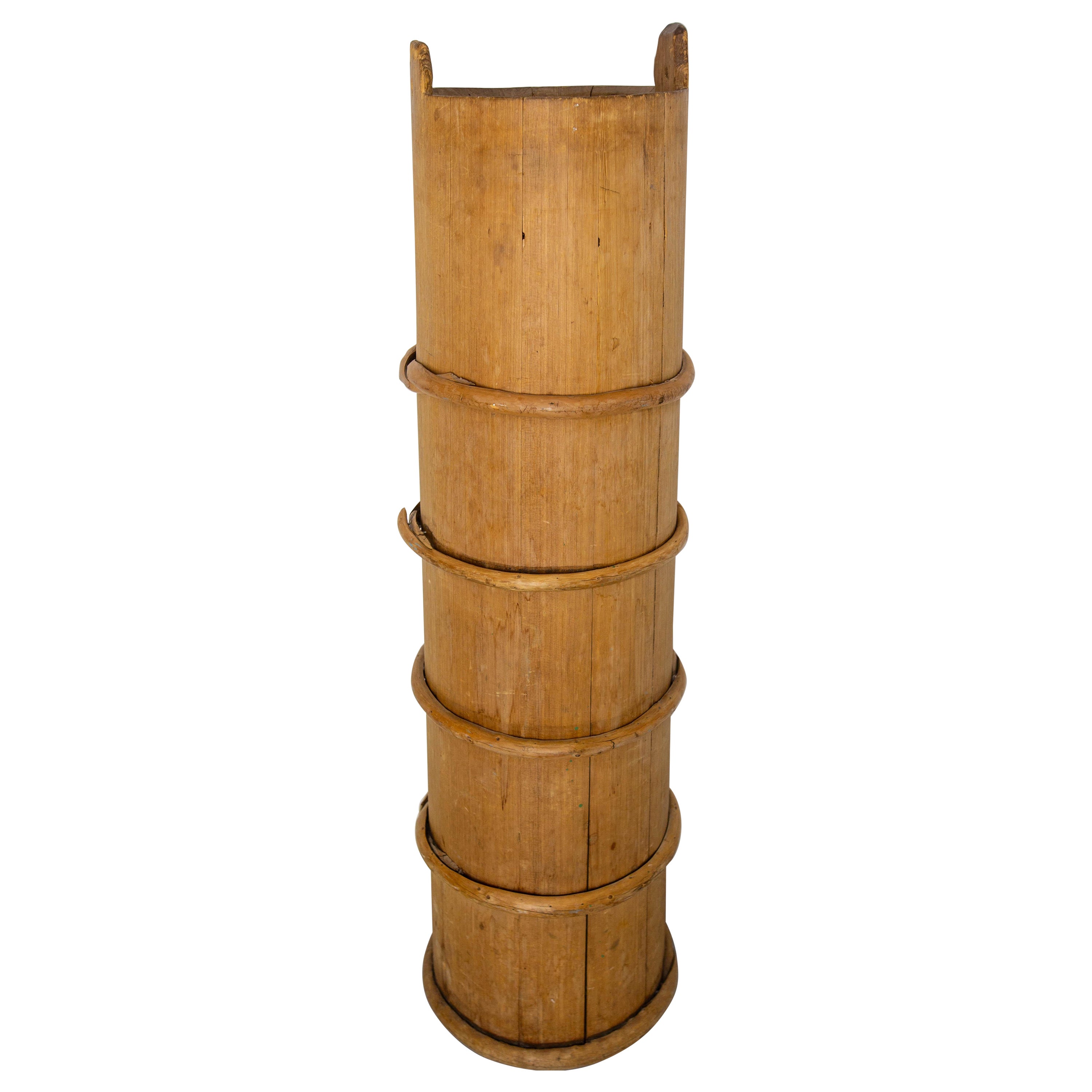 Churn, spruce, Sweden, late 18th century, 1797