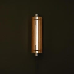 Churros Vertical Wall Lamp in Painted Solid Wood & Metal by KIMU