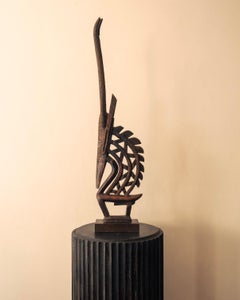 Ci Wara,  harvest ceremony antelope headdress sculpture, Mali c1920s