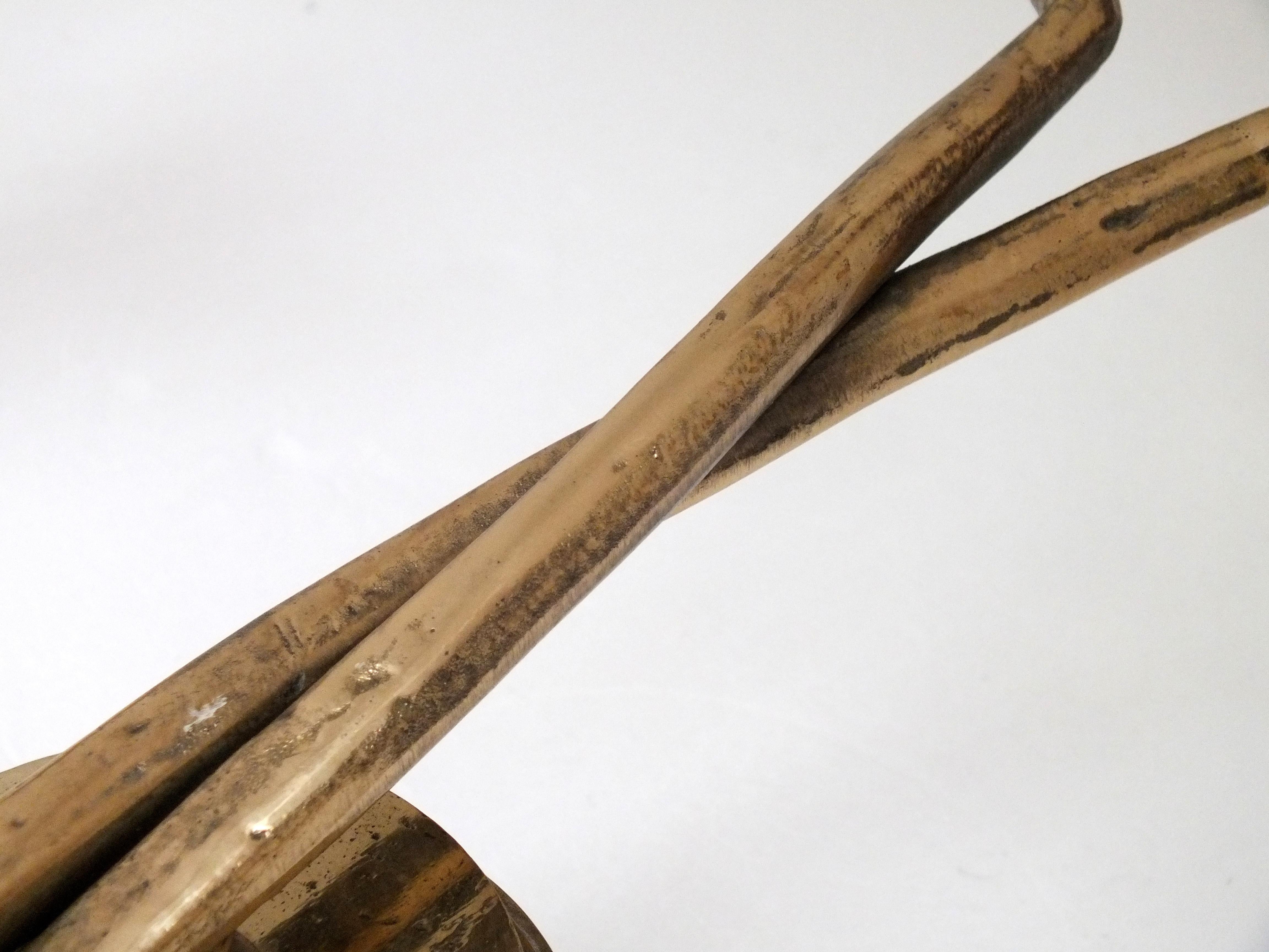 Atelier Ciani Florencia Italia prod. años 80' medieval elegante aplique bronce Latón en venta