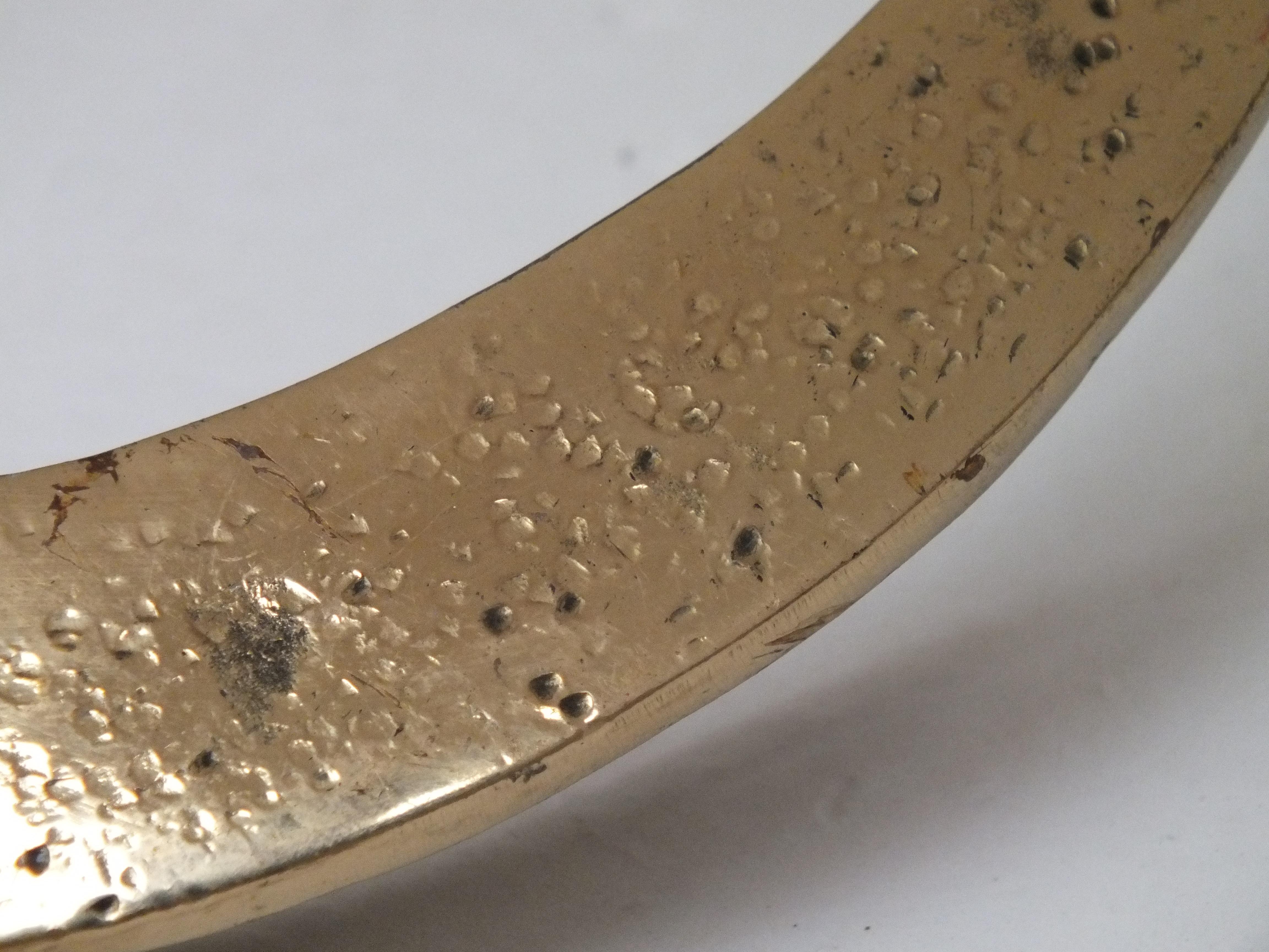 Atelier Ciani Florencia Italia prod. años 80' medieval elegante aplique bronce en venta 2