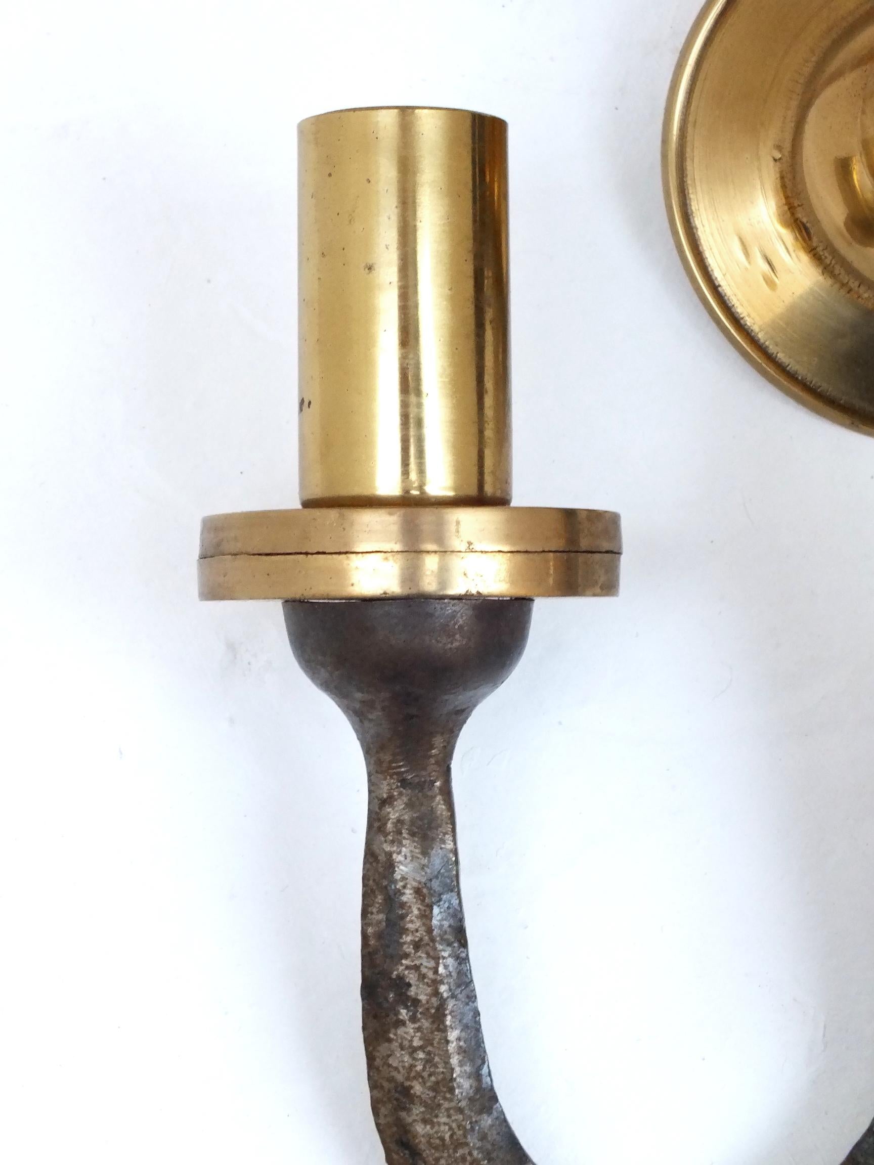 Atelier Ciani Florencia Italia diseño prod. años 80' medieval  elegante aplique de pared en venta 4