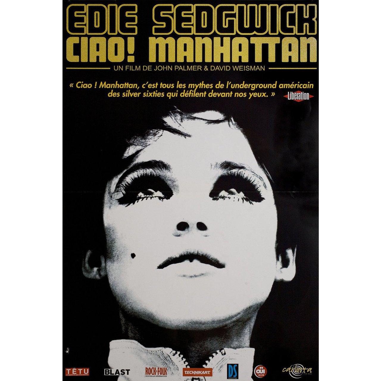 Original 1990s re-release French petite poster for. Very good-fine condition, folded. Many original posters were issued folded or were subsequently folded. Please note: the size is stated in inches and the actual size can vary by an inch or