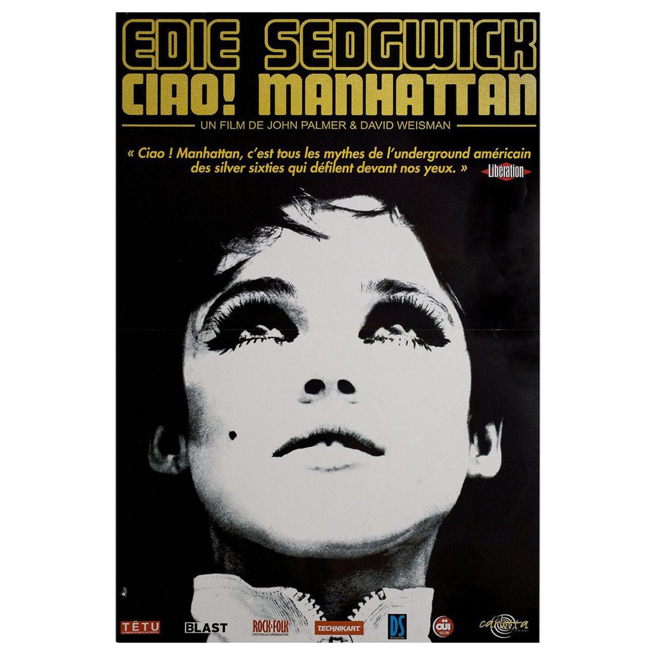 "Ciao Manhattan" R1990s French Petite Film Poster For Sale