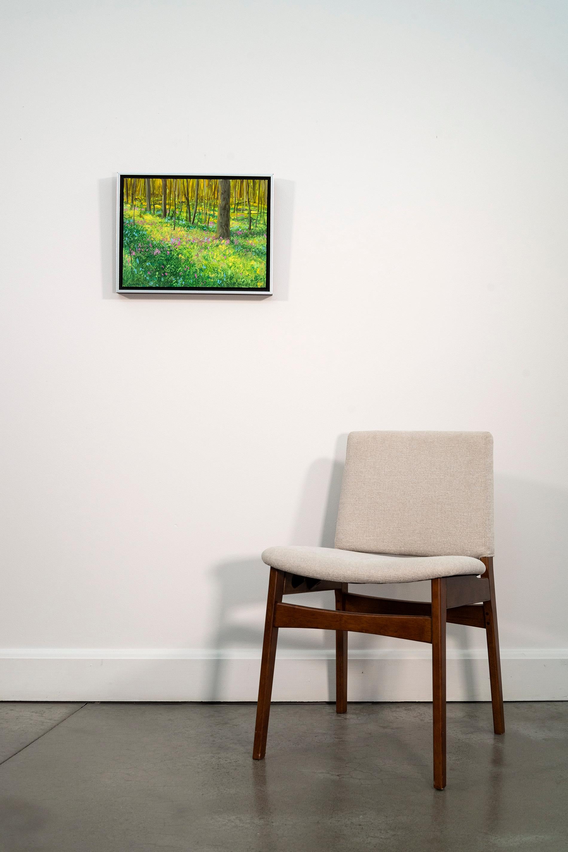 Este paisaje realista pintado al óleo es obra de Ciba Karisik, cuya obra se colecciona internacionalmente.

Los fotógrafos la llaman 