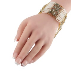 Cicada Bracelet en or jaune 18K avec 2,65ct de diamants CI11-012926