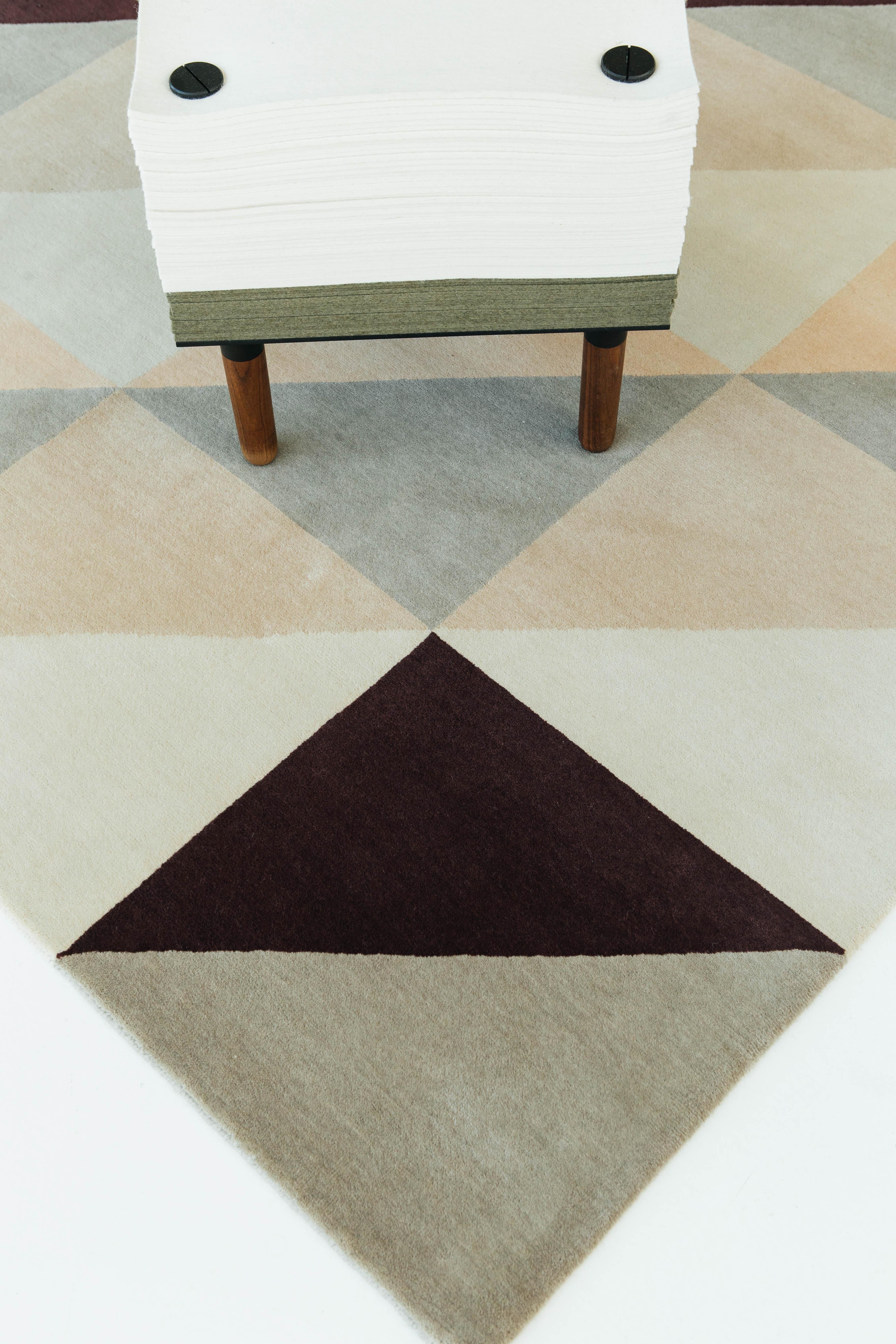Cicchetti Rug by FORM Design Studio, Baci Collection from Mehraban In New Condition For Sale In WEST HOLLYWOOD, CA