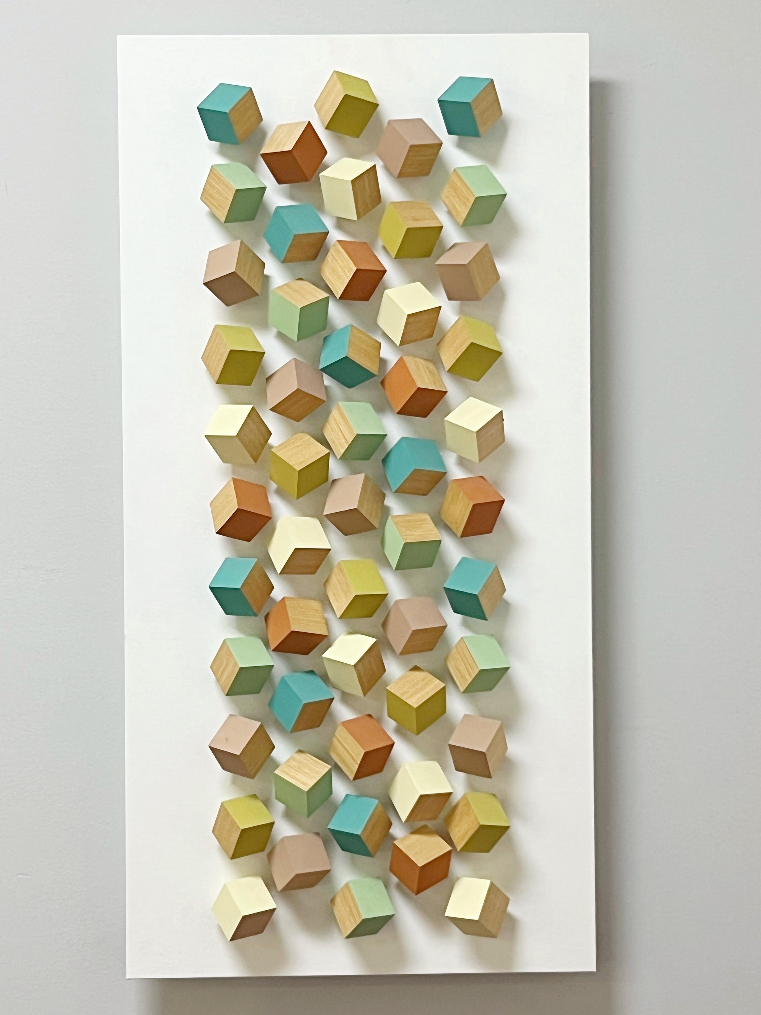 Cicero Silva Big Cubes Wall Sculpture In Good Condition In Miami, FL