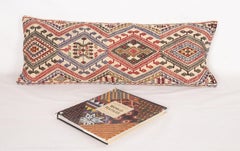 Cicim Kilim Pillow Fashioned from an Anatolian Cicim Kilim, 1930s