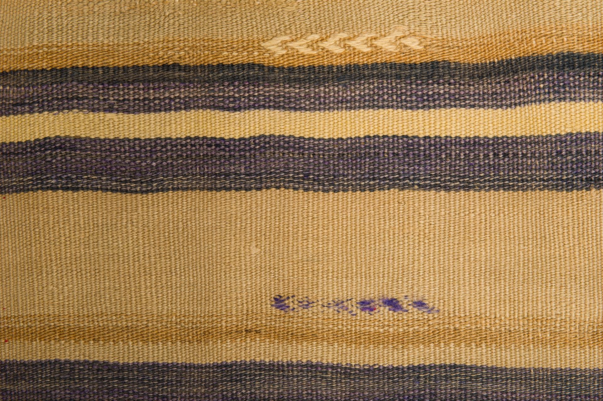 Hand-Woven Cicim or Jajim from ANATOLIA with Minimal Taste For Sale
