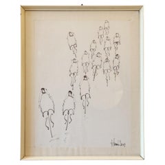 Ciclisti P. Branbillo 1969, Disegno, Bologna