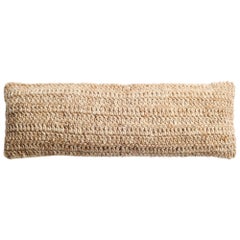 Marrón Sidra Almohada Grande De Madera De Textura Suave En Agradables Tonos Neutros Cálidos