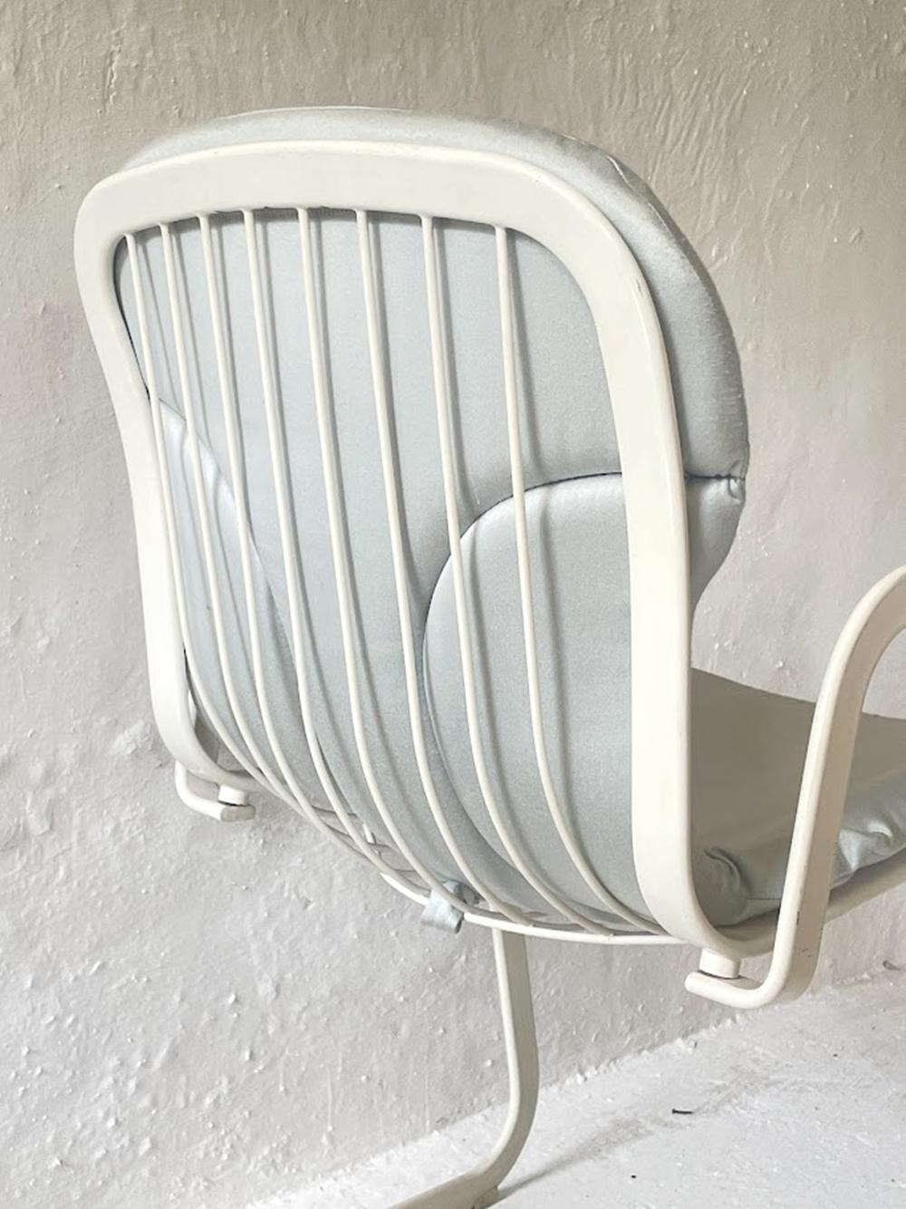 Fauteuil de salle à manger Cidue par Willy Rizzo Italie 1970 en vente 5