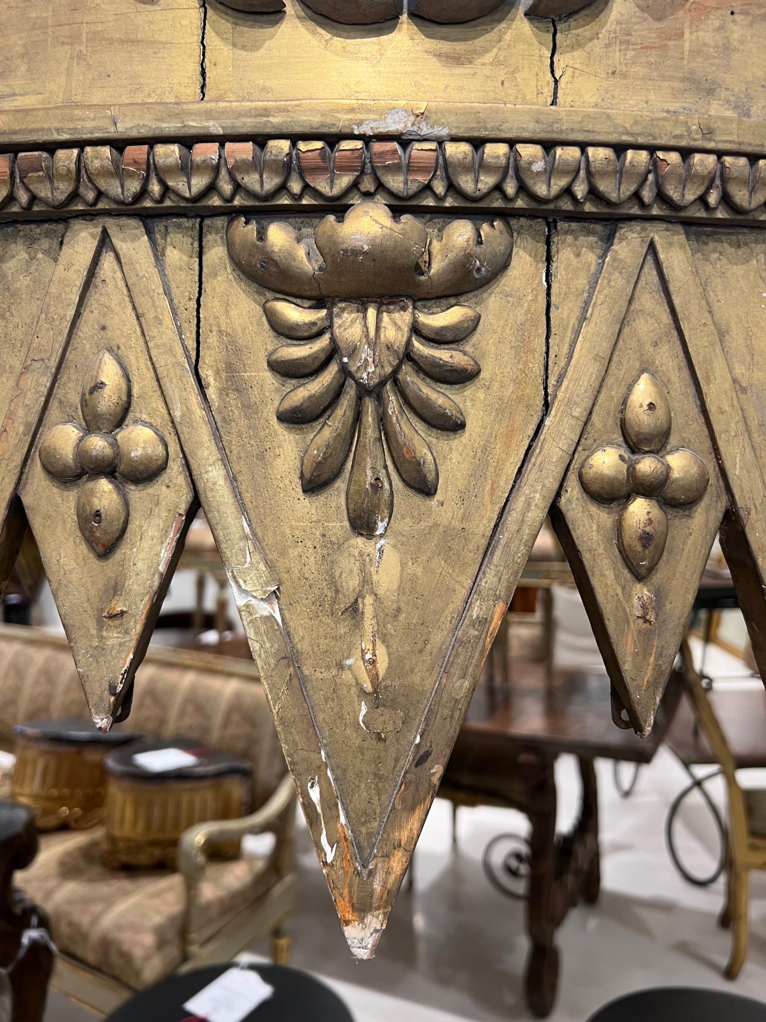 Wood Ciel de Lit, 18th Century For Sale