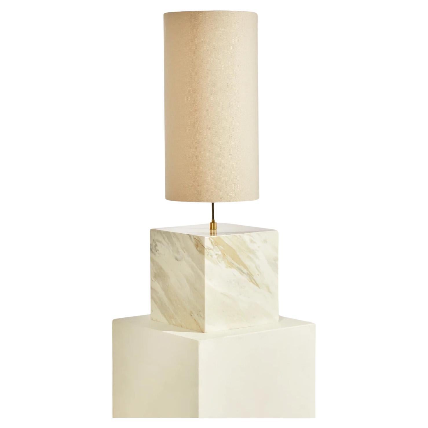 The Coexist Table Lamp is the outcome of a thoughtful design procedure that gives a new lifecycle to exquisite materials in a bold and unique way. The lamp is made entirely of recycled and long-lasting materials - the handcrafted marble base is