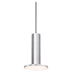 Cielo Pendant Light in Satin Aluminum & Gray by Pablo Designs