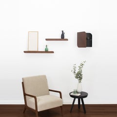 Cielo Wall Cabinet, Walnut