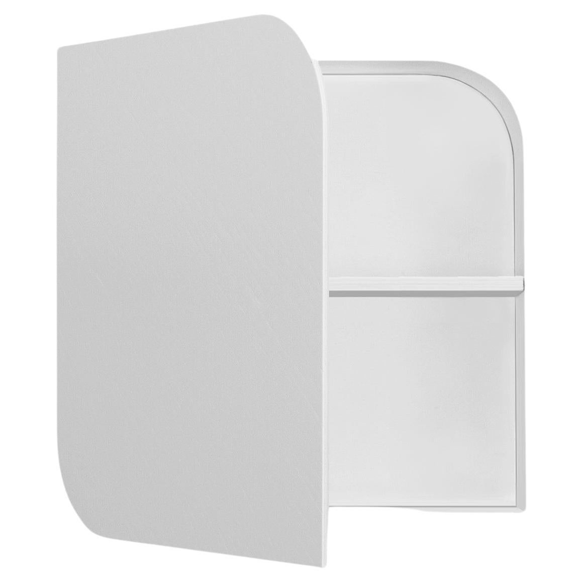Cielo Wall Cabinet, White For Sale