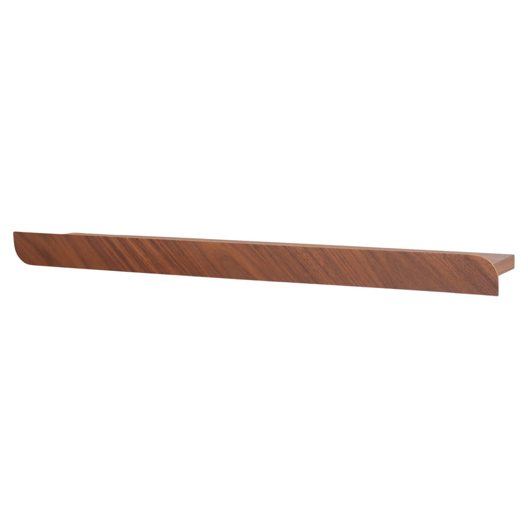 Cielo Wall Shelf, Large Walnut For Sale