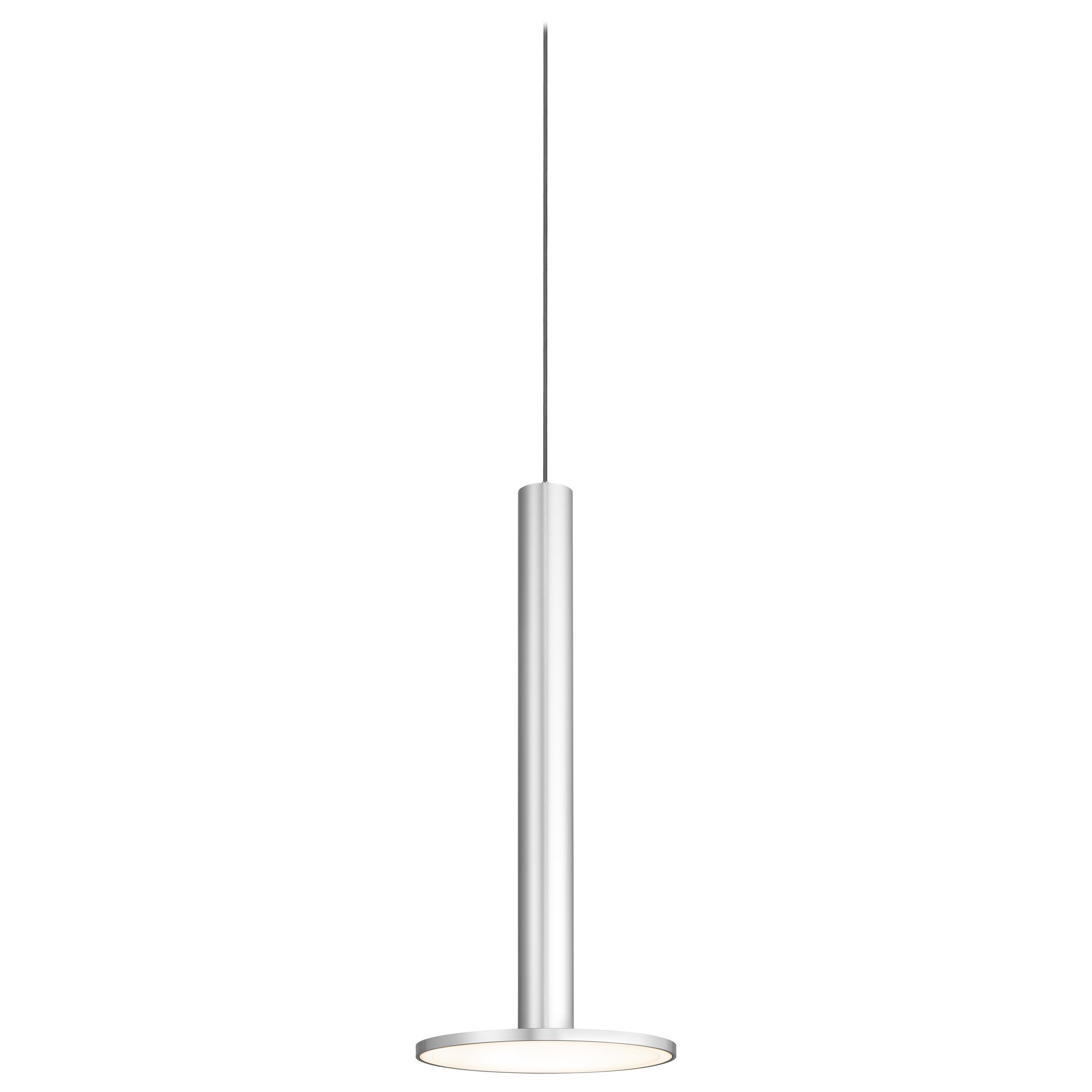 Cielo XL Pendant Light in Satin Aluminum by Pablo Designs For Sale
