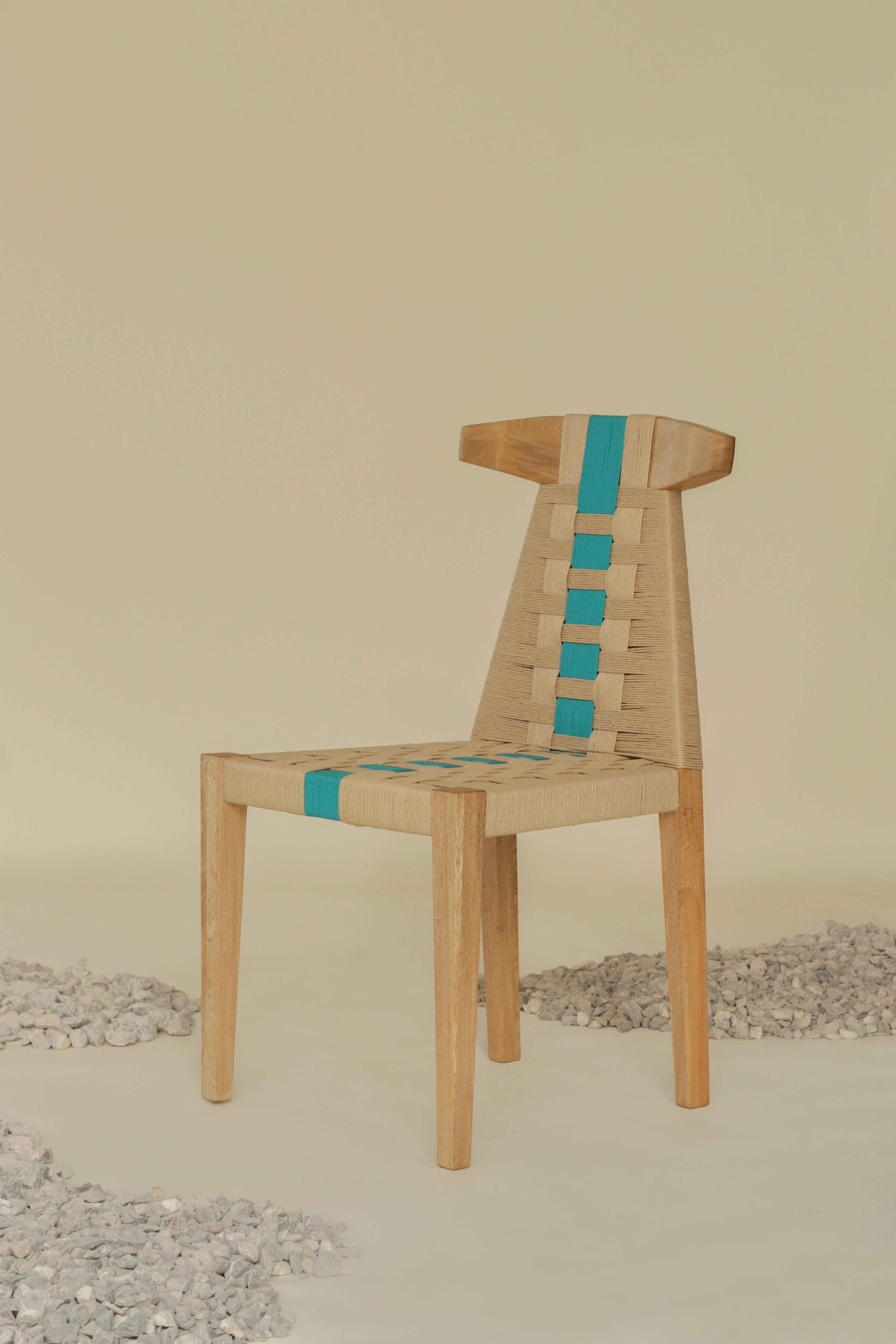 Contemporary Ciénega chair by Tana Karei For Sale