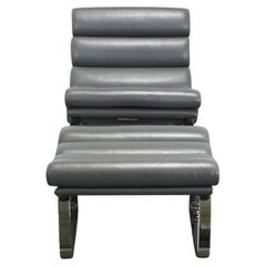 Cierre Monet Leather Rocking Chair & Footstool Cierre Monet Leather Rocking Chair & Footstool