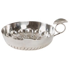 Vintage Cigar Ashtray in Silver Metal