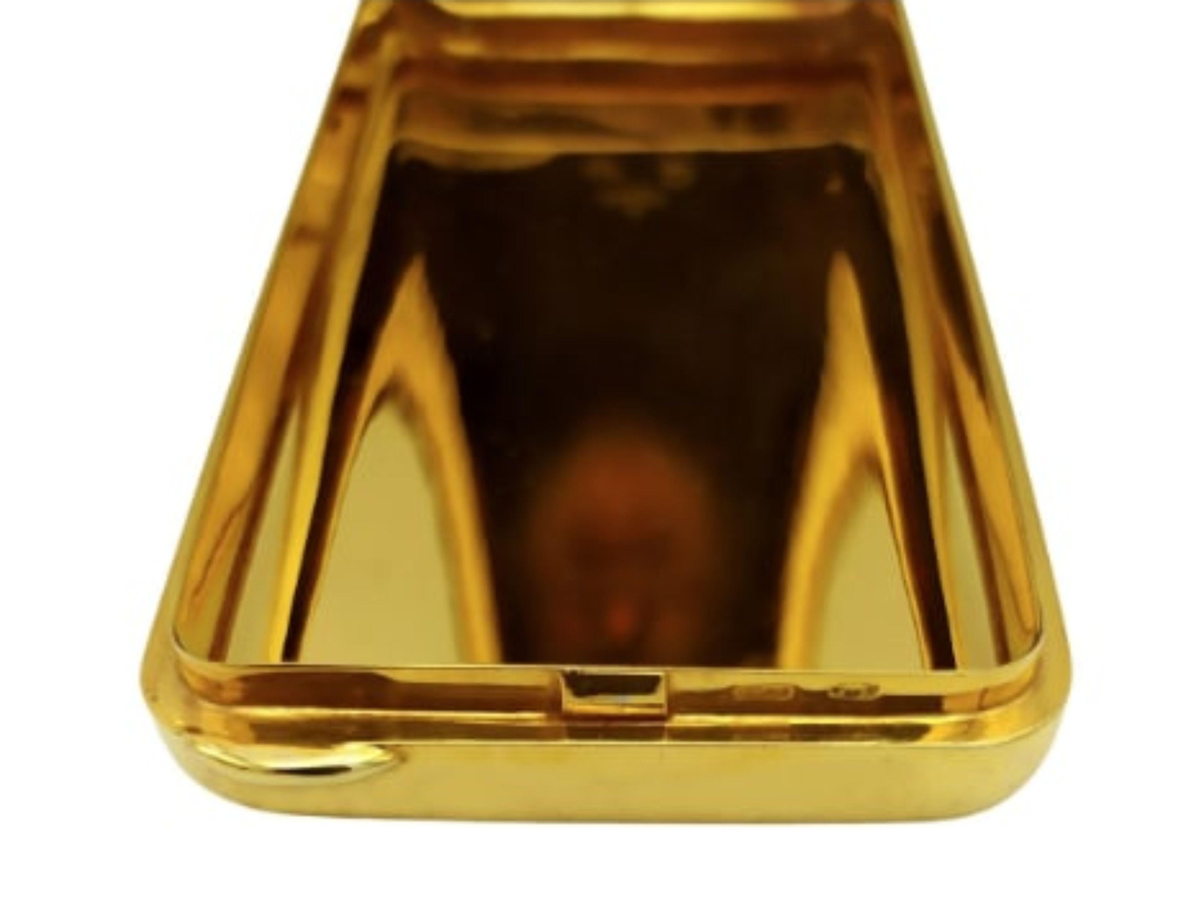 Gilt Cigar Box with Fine Fine Miniature Alphons Mucha's 