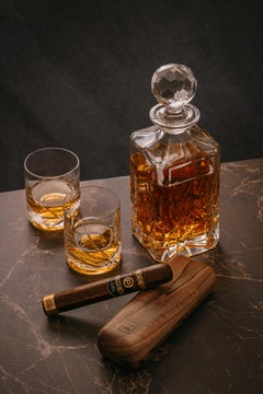 Cigar case, wooden cigar case, travel cigar case