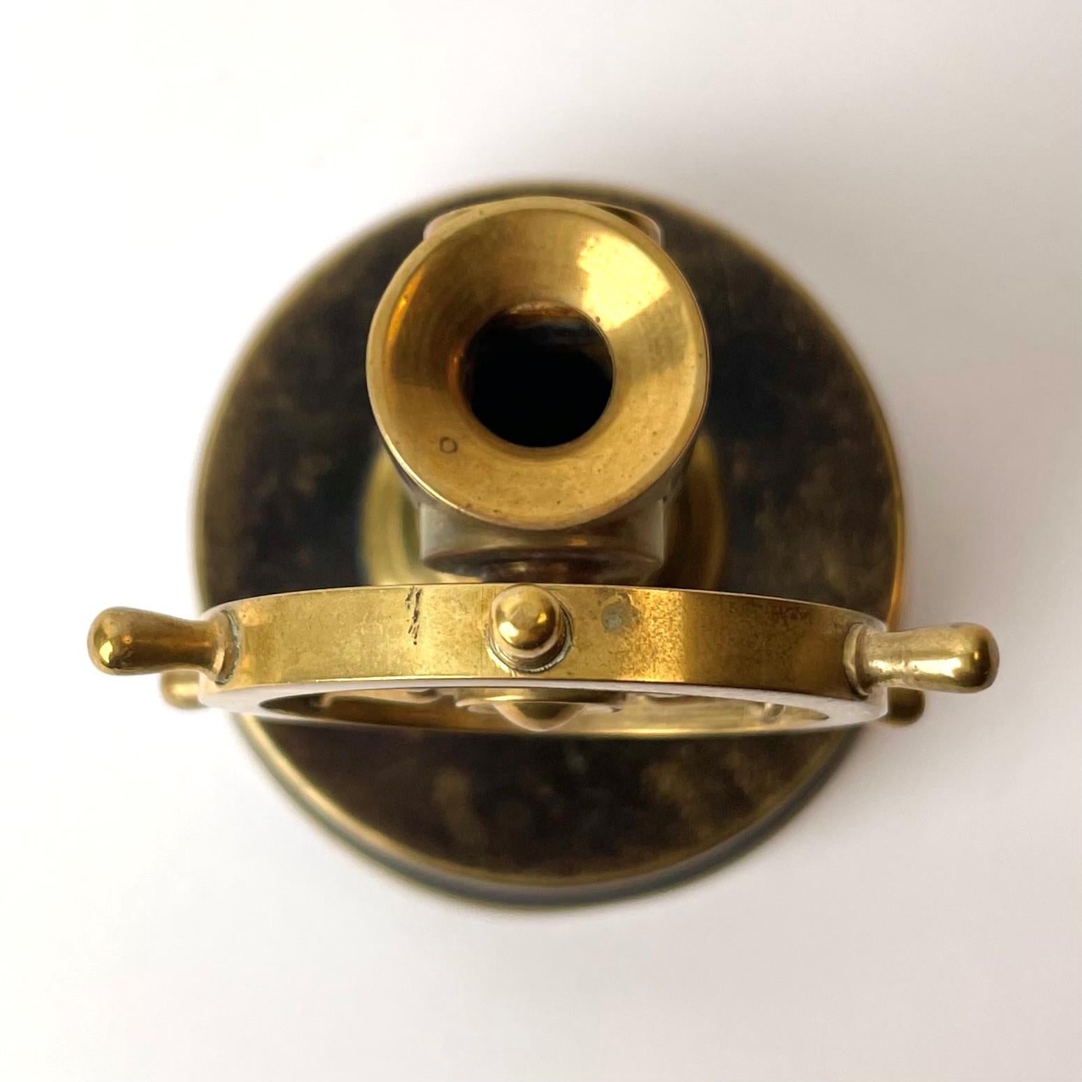 European Cigar Cutter in the Shape of a Ships Wheel, Early 20th Century For Sale