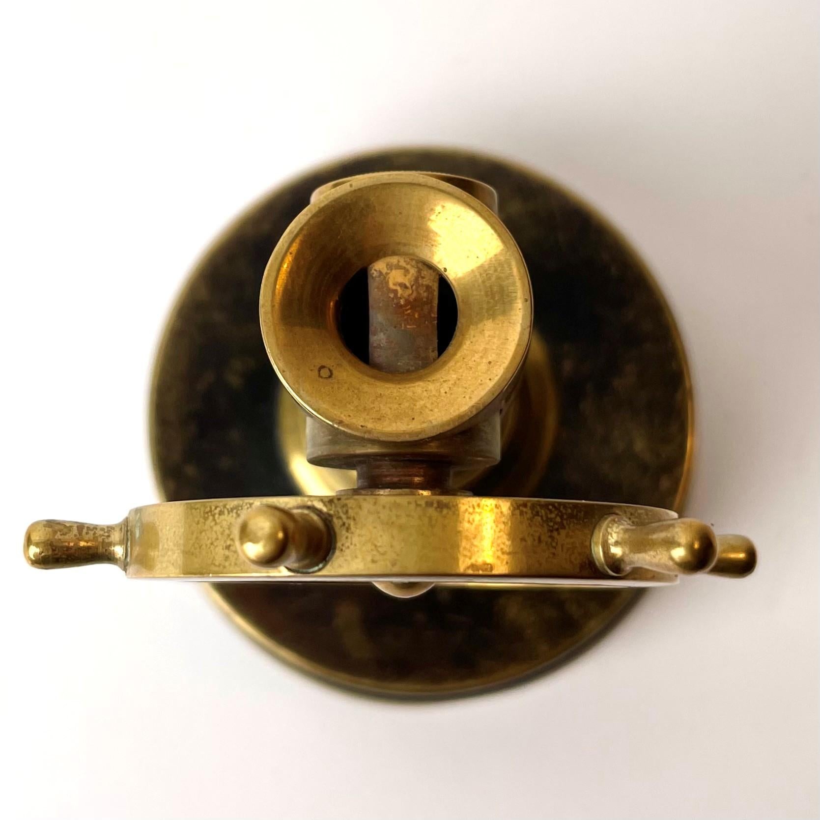 Cigar Cutter in the Shape of a Ships Wheel, Early 20th Century In Good Condition For Sale In Knivsta, SE
