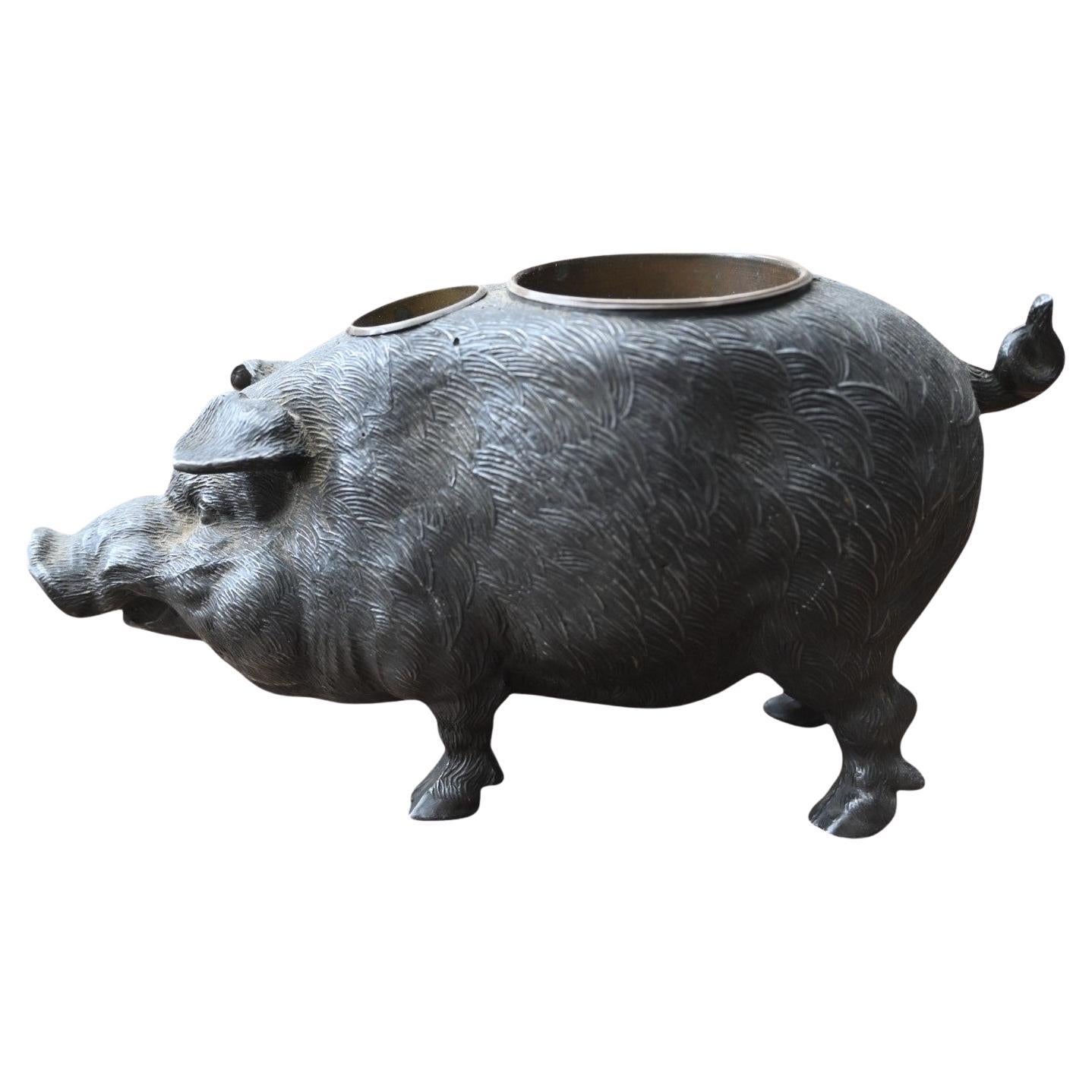 Cigar Holder In The Representation Of A Pig, early 20th century