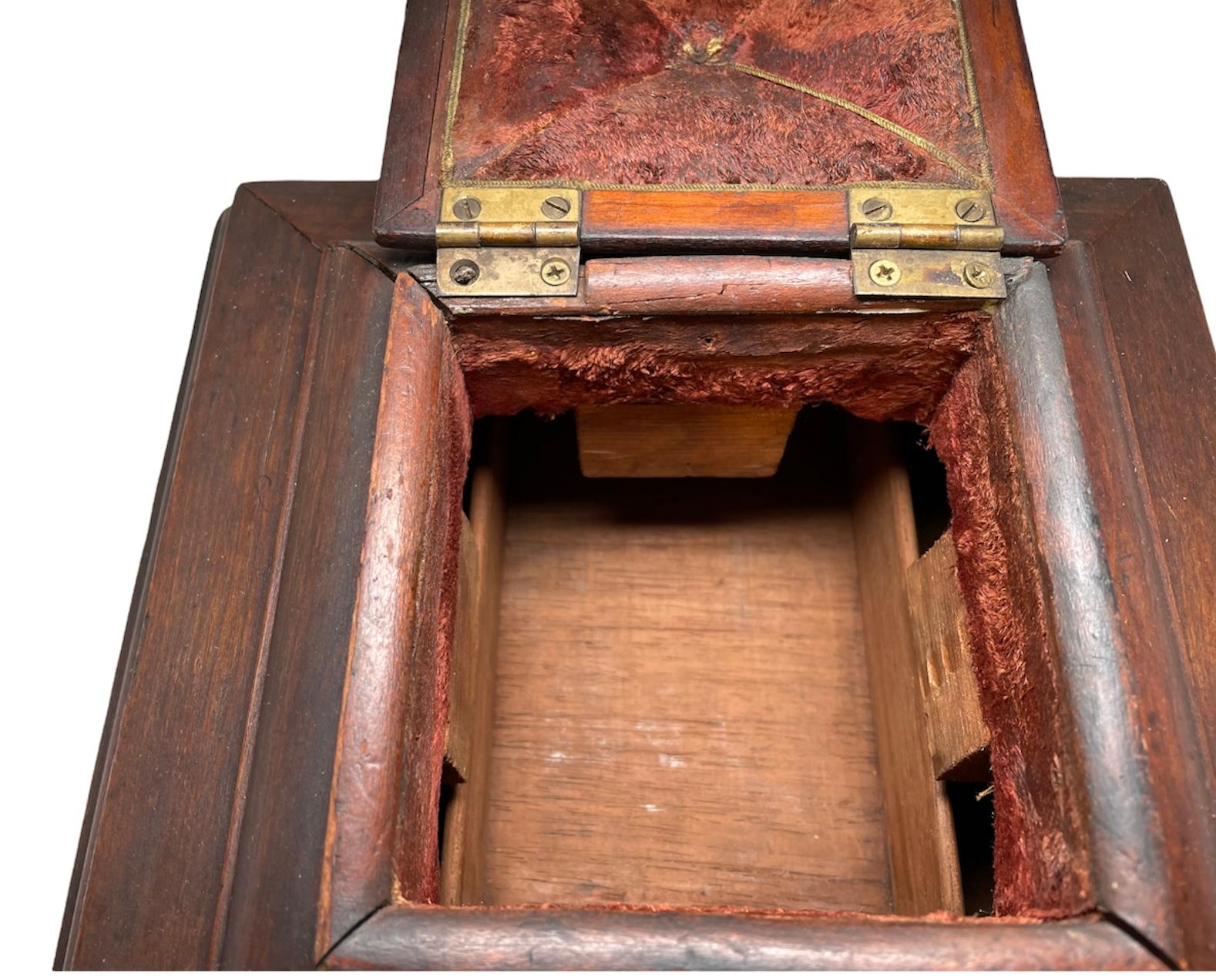 20th Century Cigar Humidor Wooden Box