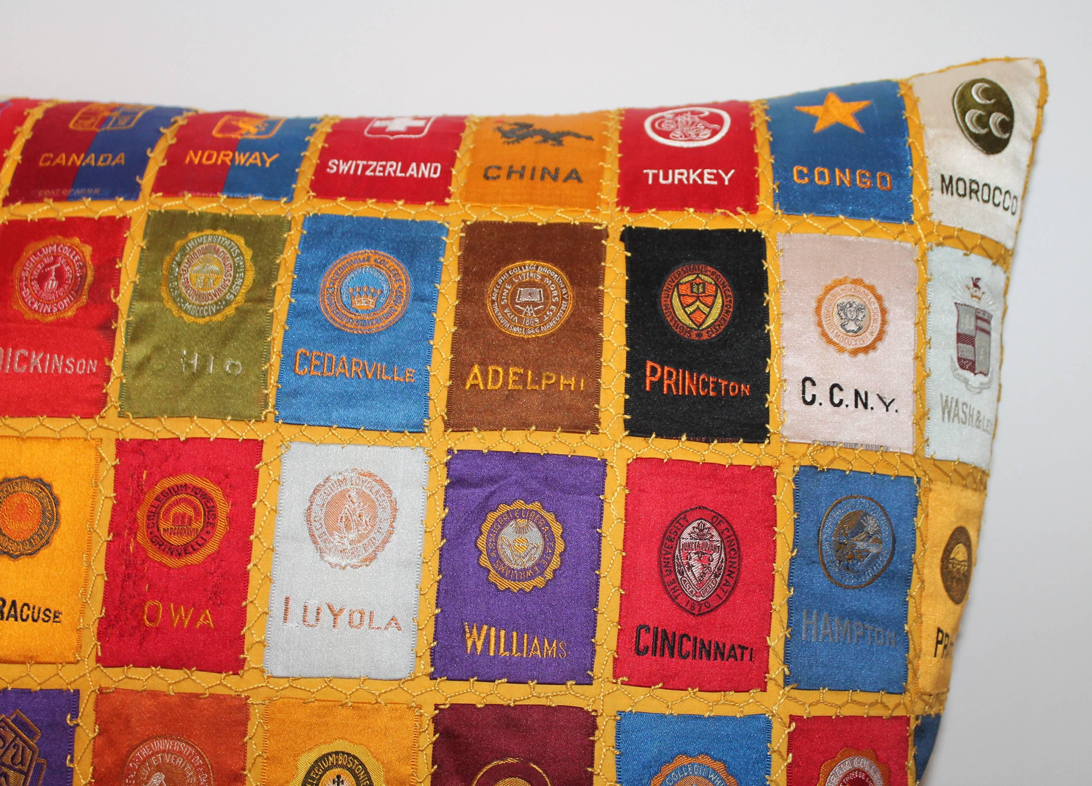 American Cigar Silk Premiums Quilted Pillow