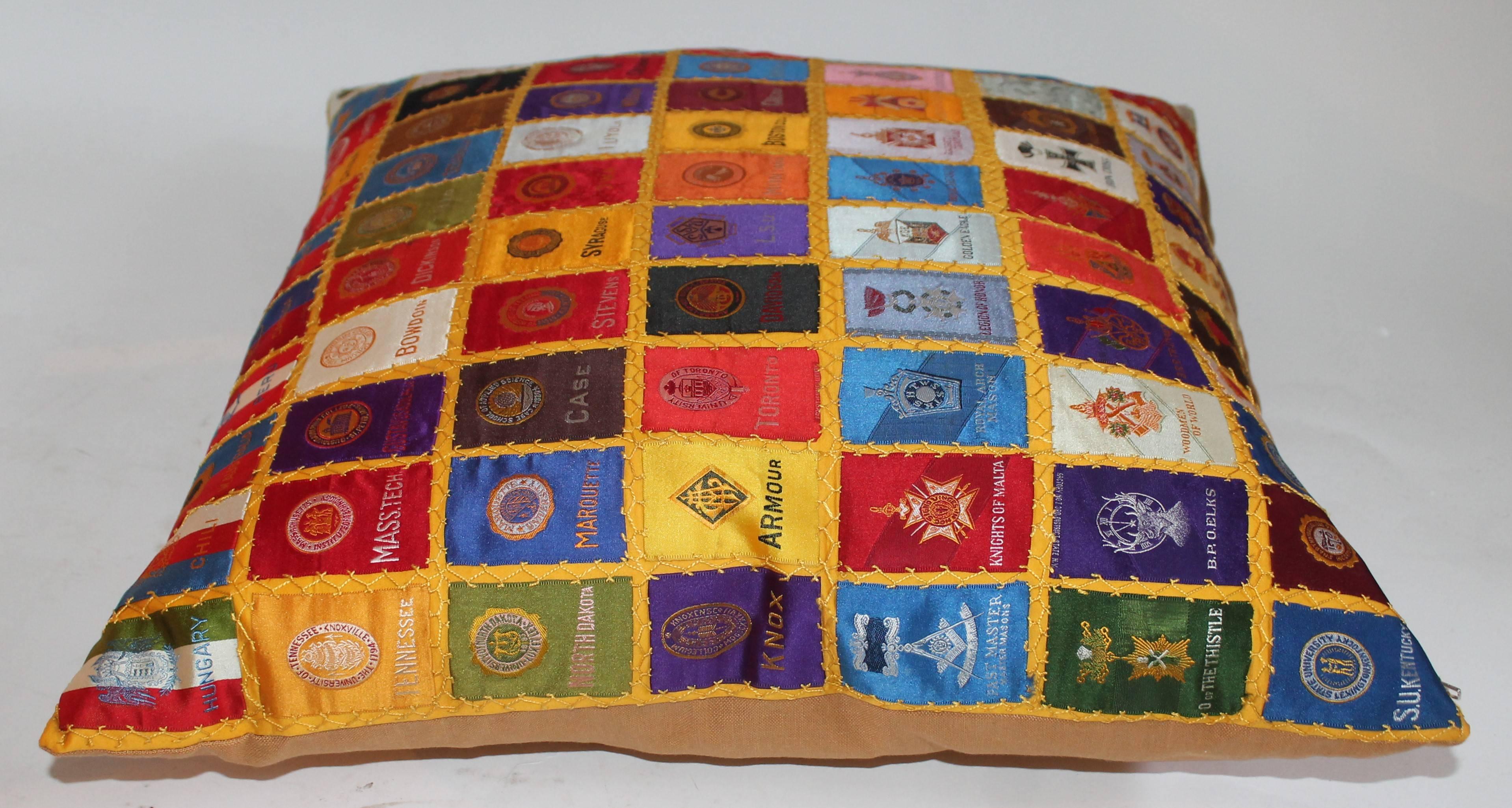 Cigar Silk Premiums Quilted Pillow 1