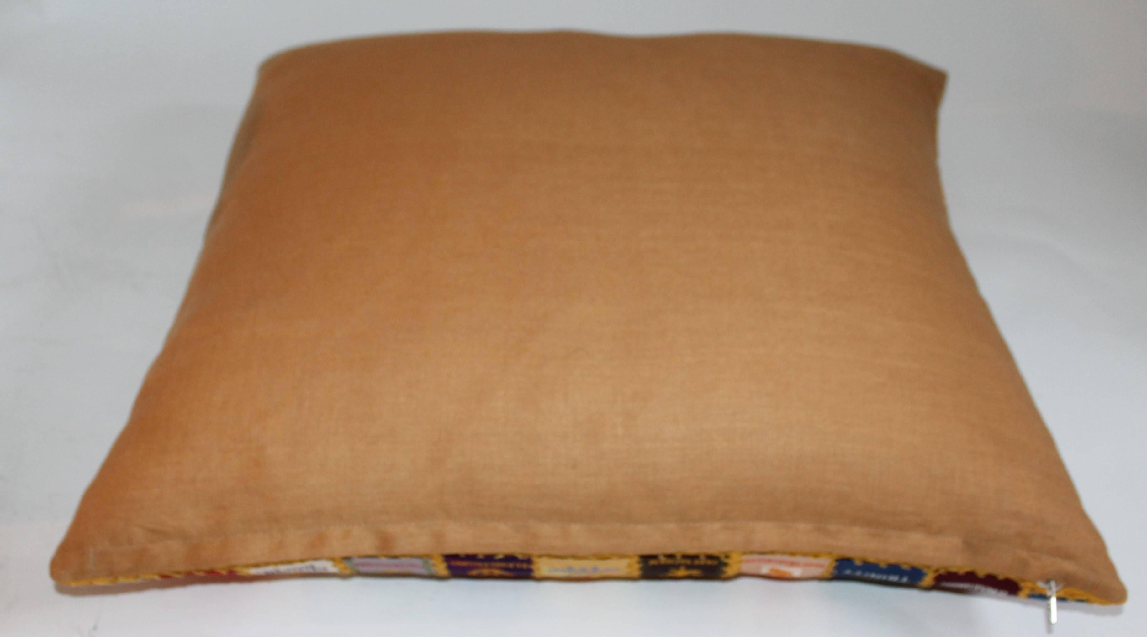 Cigar Silk Premiums Quilted Pillow 2