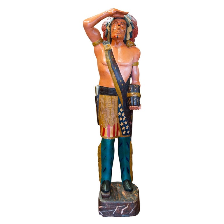 Cigar Store Indian For Sale at 1stdibs