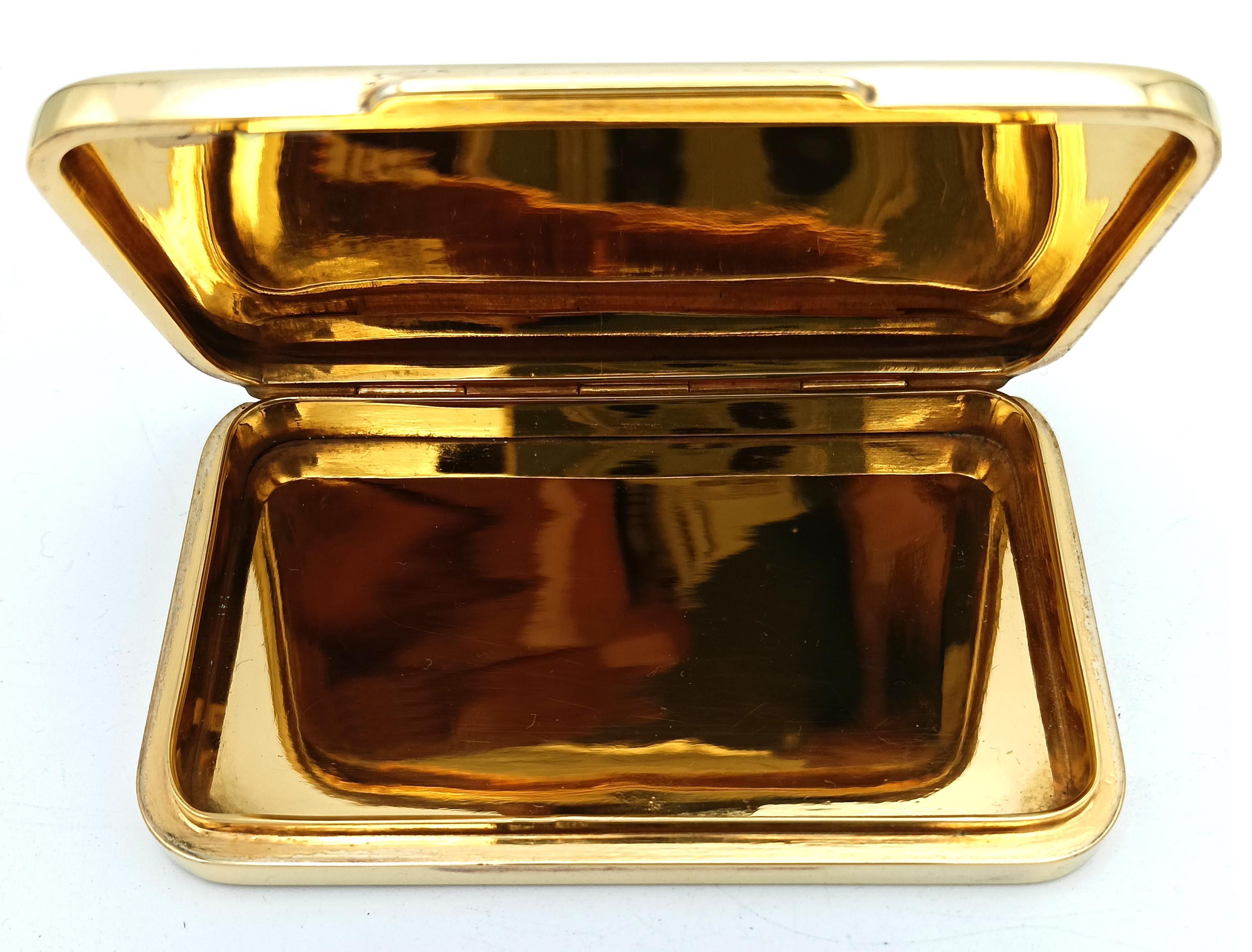 Cigarette Case hunting dog on point Enamel Sterling Silver Art Nouveau Salimbeni For Sale 3