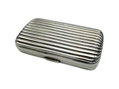 Portasigarette Argento 925 Absolute Striped Salimbeni