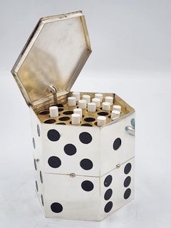 Cigarette dice dispenser by Legros Marius for Dunhill Paris 1930s